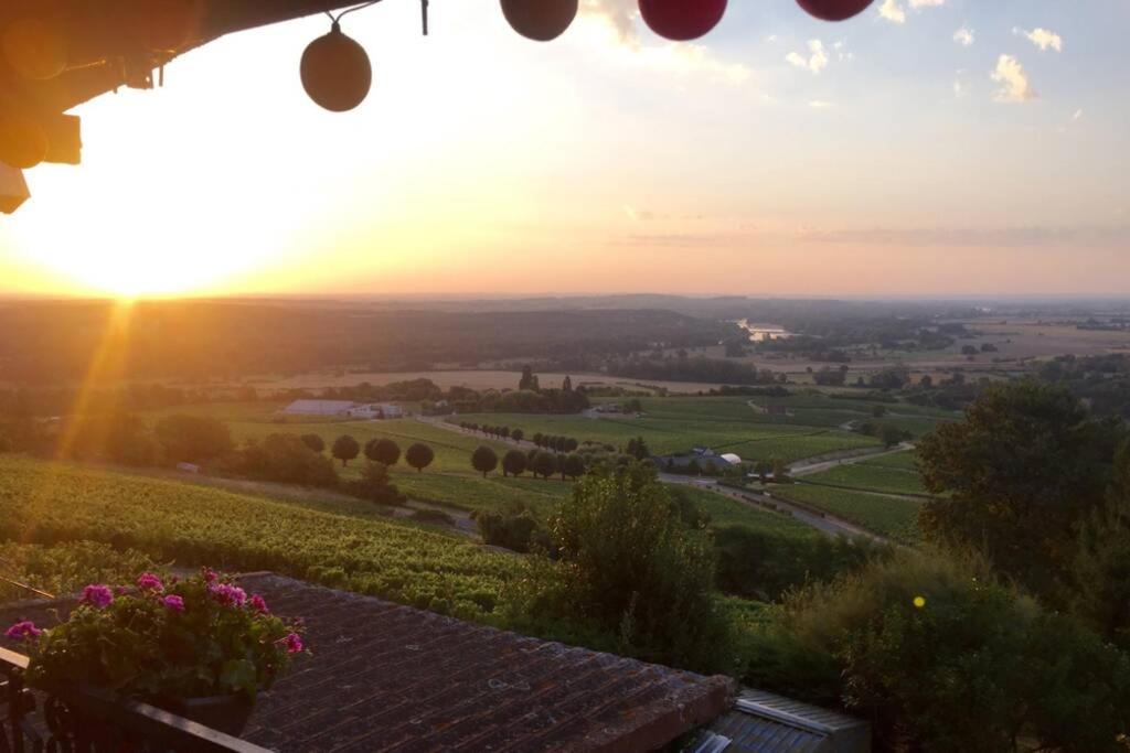 Vue Panoramique Sur Le Vignoble Appartement Sancerre